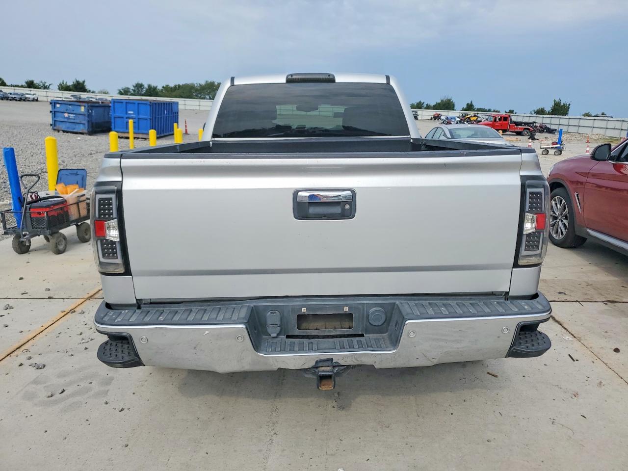 2014 Chevrolet Silverado K1500 Lt Silver vin: 1GCVKREC4EZ310775