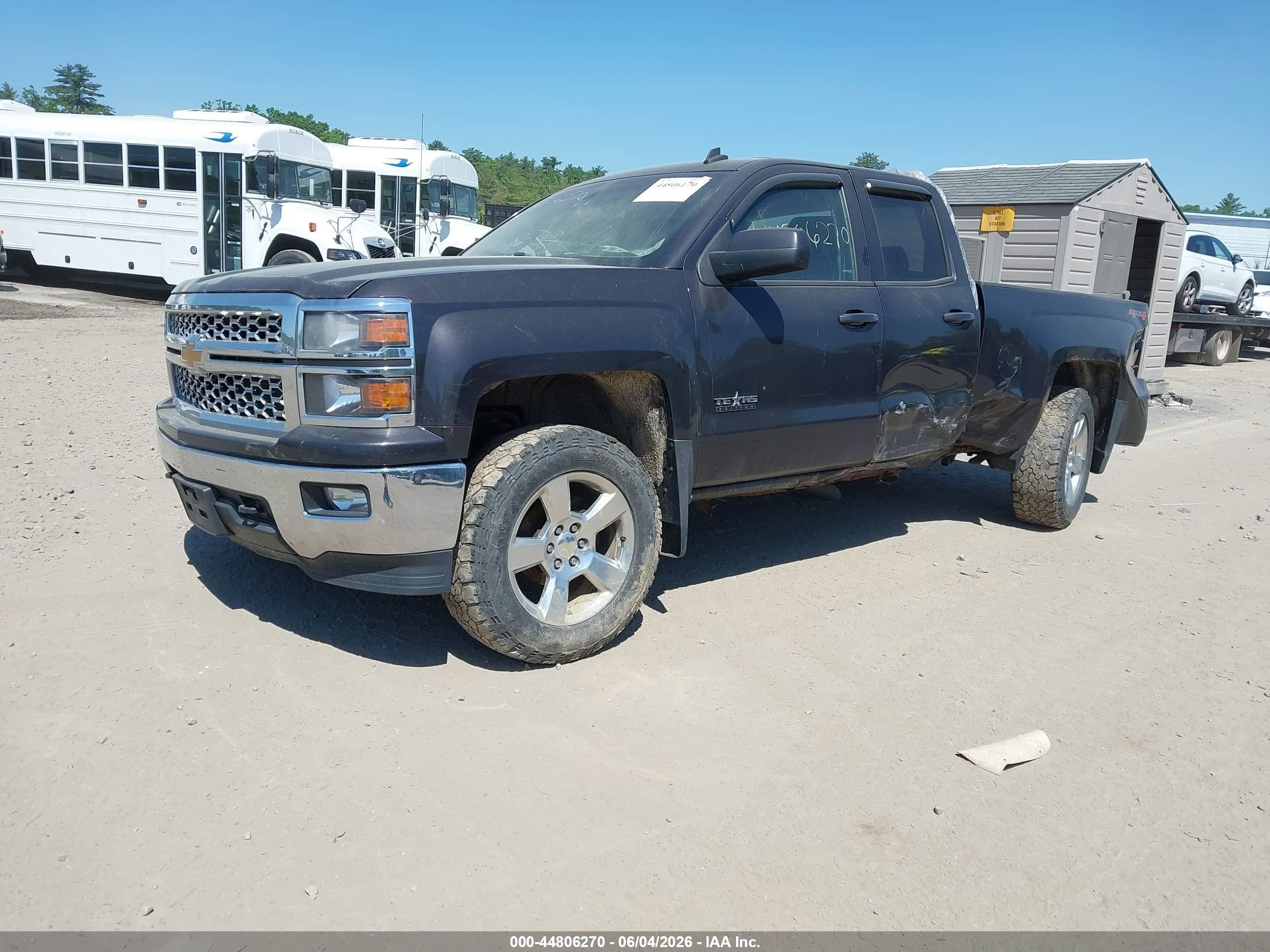 2014 Chevrolet Silverado 1500 1lt Black vin: 1GCVKREC4EZ342870