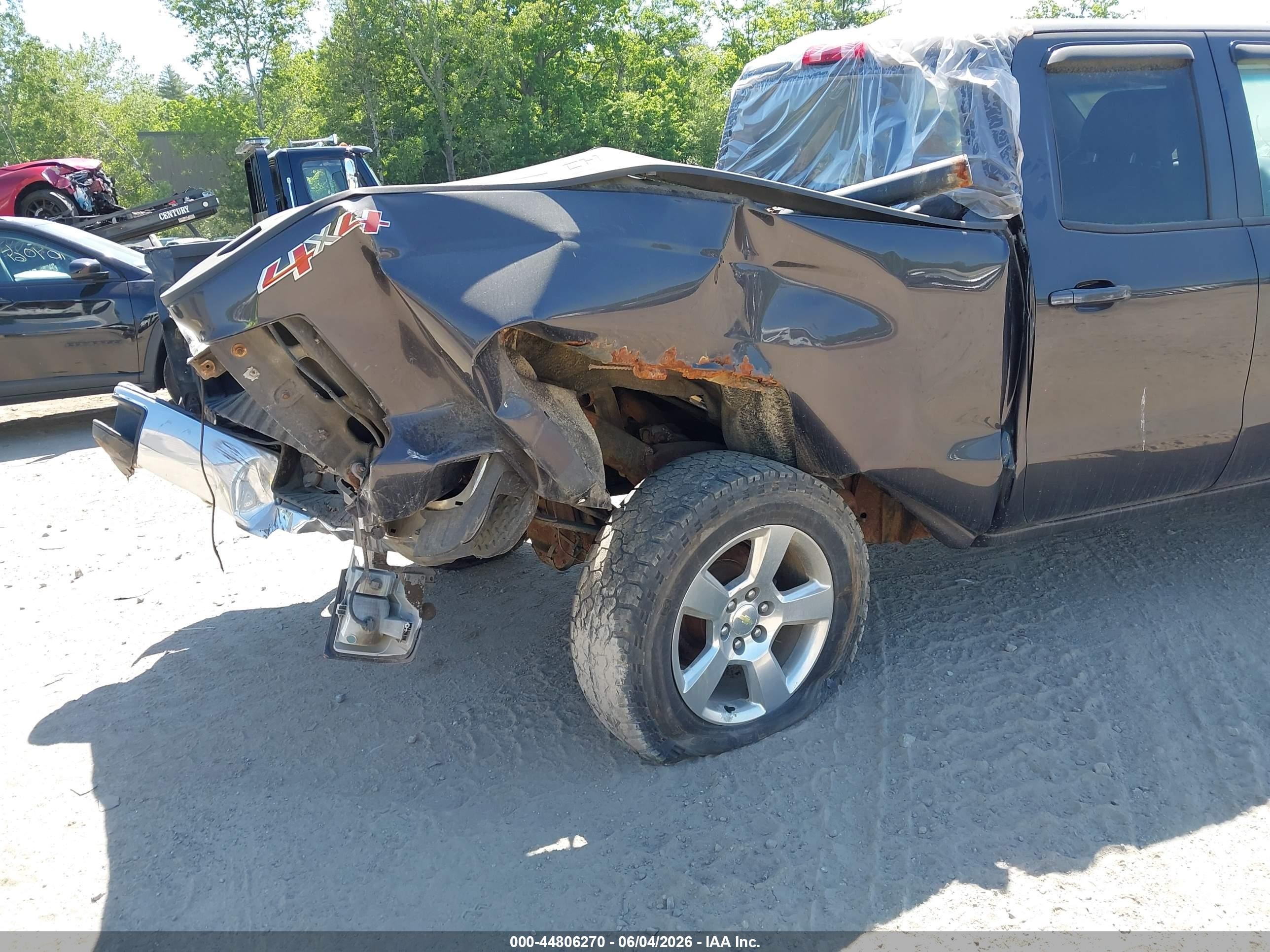 2014 Chevrolet Silverado 1500 1lt Black vin: 1GCVKREC4EZ342870