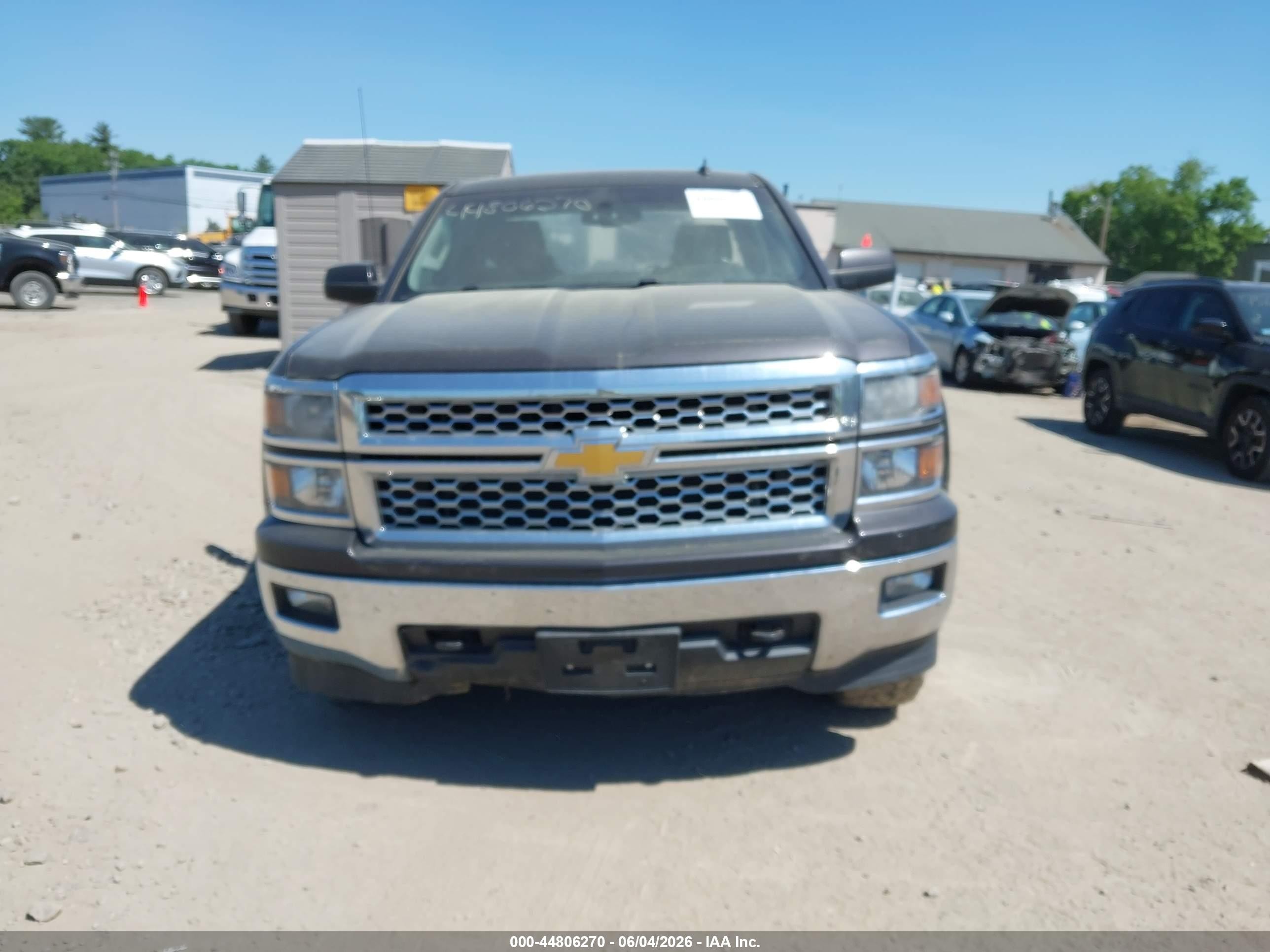 2014 Chevrolet Silverado 1500 1lt Black vin: 1GCVKREC4EZ342870