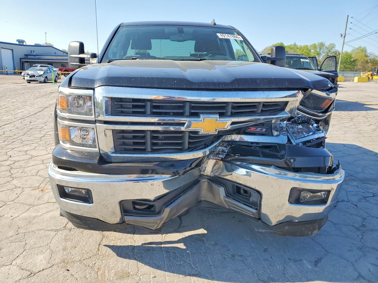 2014 Chevrolet Silverado K1500 Lt Black vin: 1GCVKREC4EZ348314