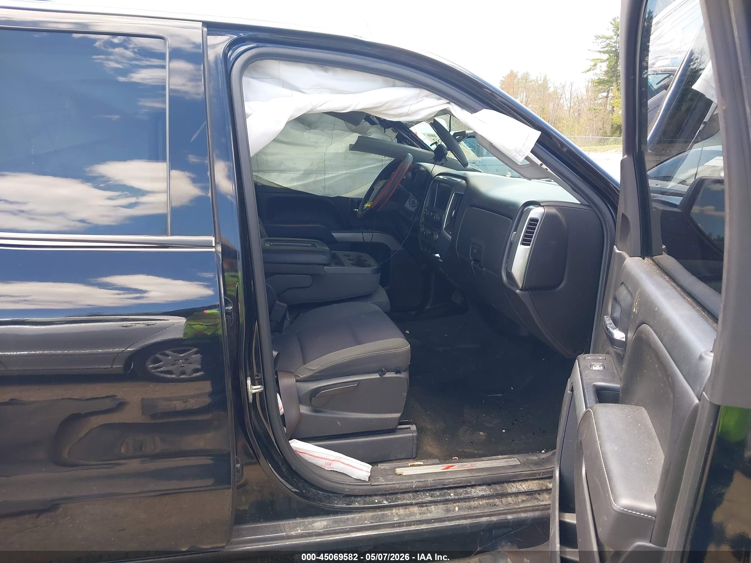 2014 Chevrolet Silverado 1500 2lt Black vin: 1GCVKREC4EZ348491