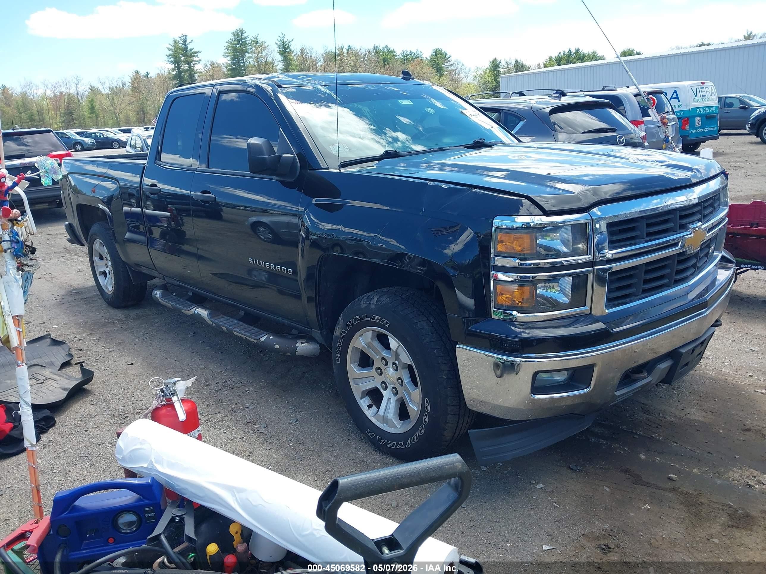 2014 Chevrolet Silverado 1500 2lt Black vin: 1GCVKREC4EZ348491