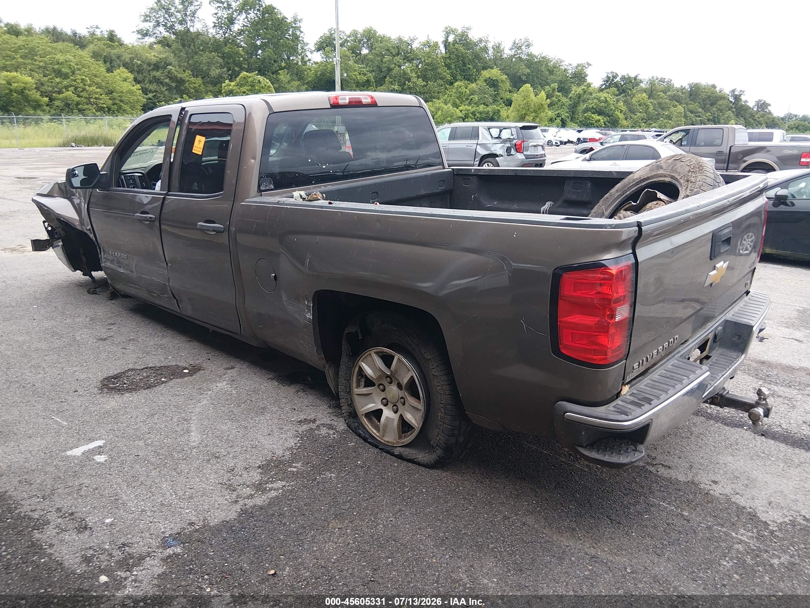 2014 Chevrolet Silverado 1500 Lt Pewter vin: 1GCVKREC4EZ350323