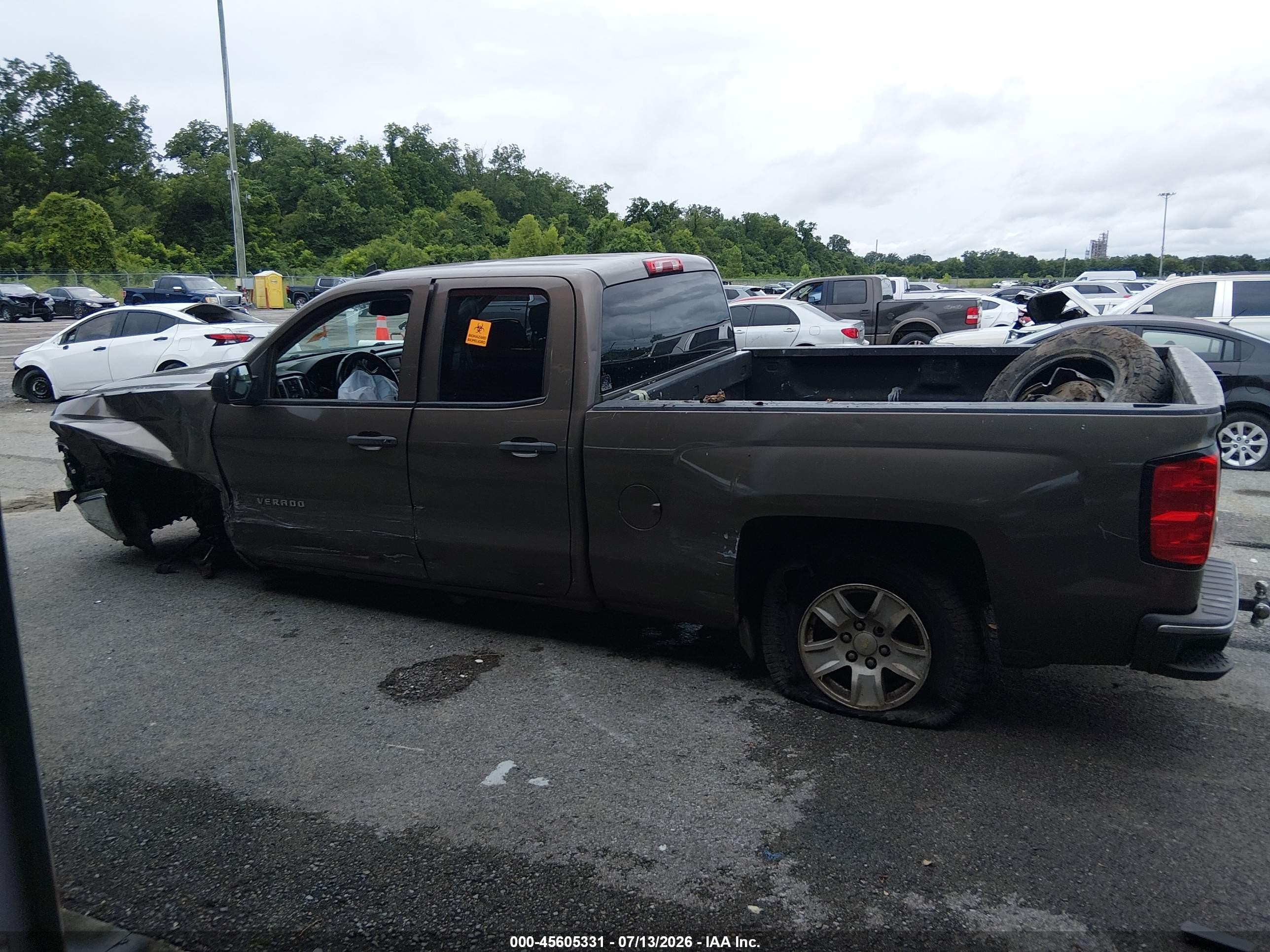 2014 Chevrolet Silverado 1500 Lt Pewter vin: 1GCVKREC4EZ350323