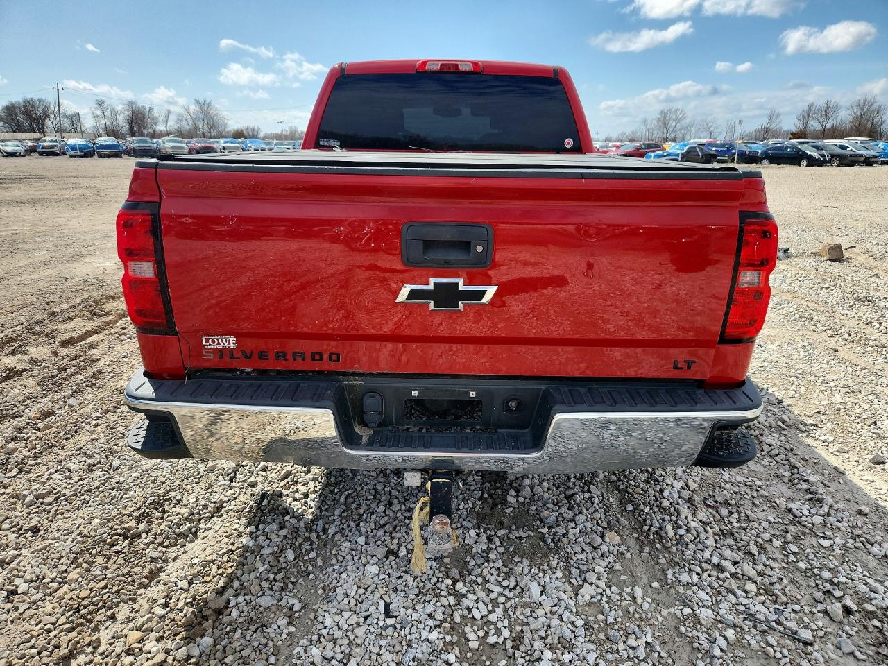2015 Chevrolet Silverado K1500 Lt Red vin: 1GCVKREC4FZ172673