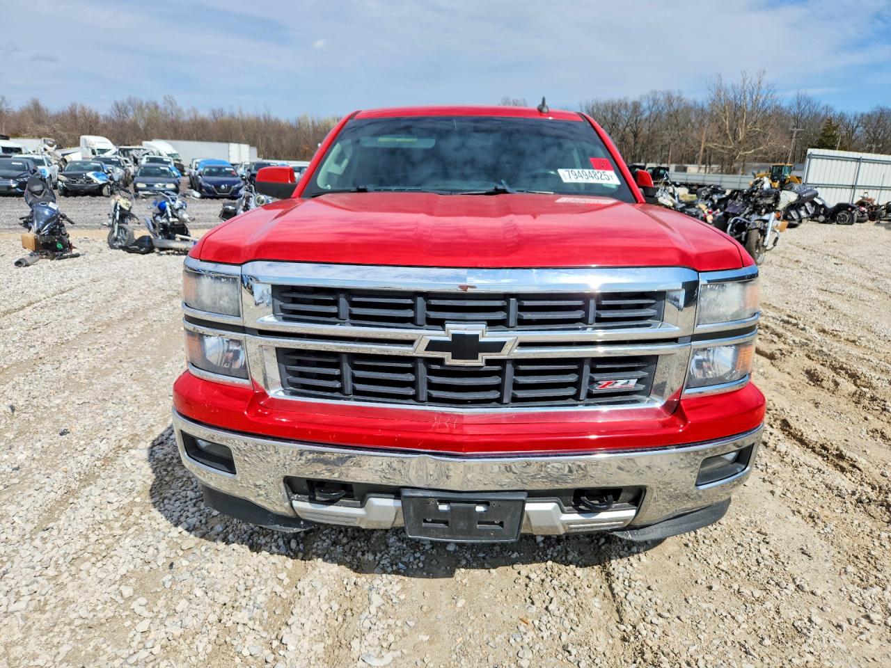 2015 Chevrolet Silverado K1500 Lt Red vin: 1GCVKREC4FZ172673