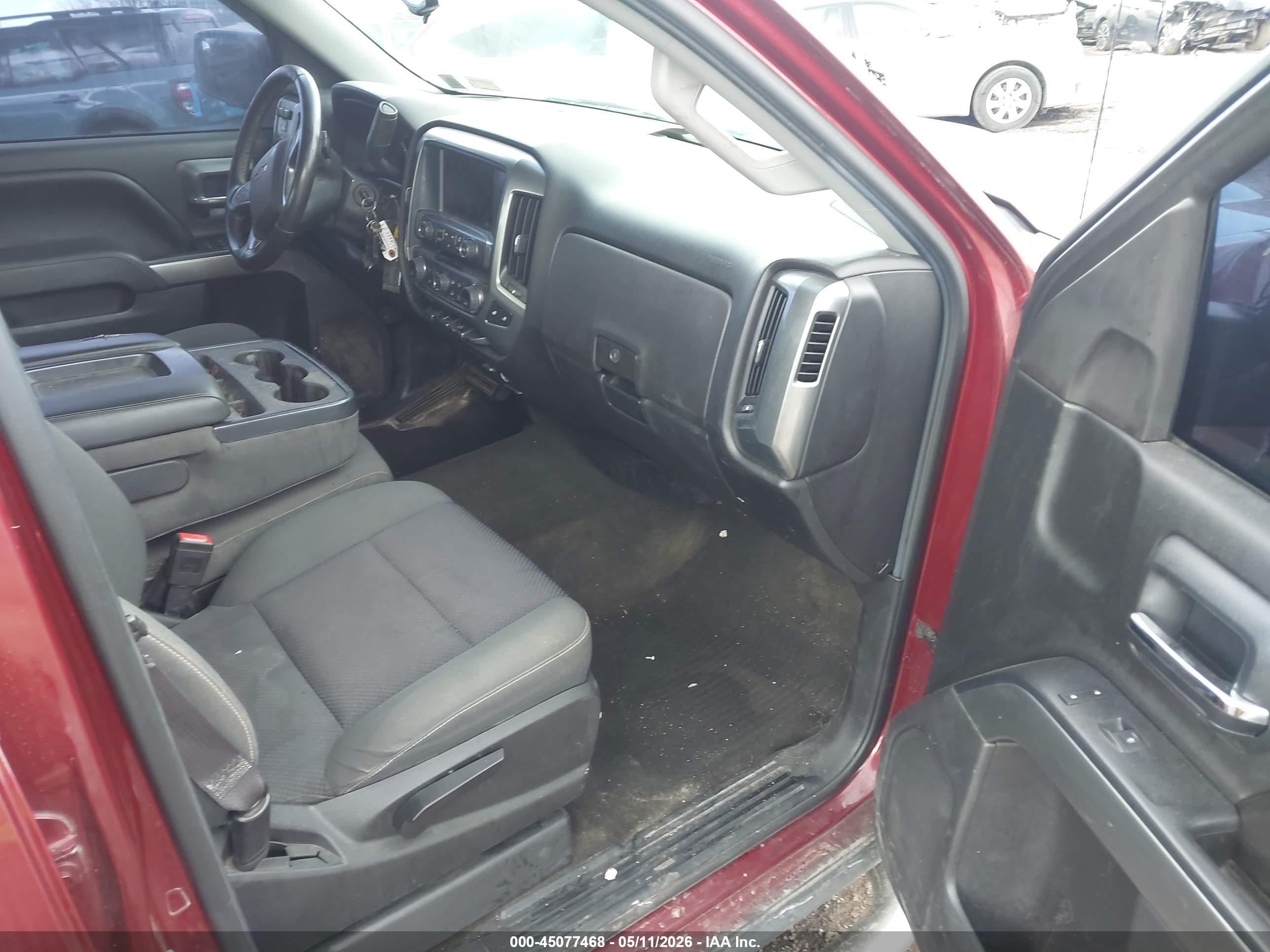 2015 Chevrolet Silverado 1500 1lt Бордовый vin: 1GCVKREC4FZ324631