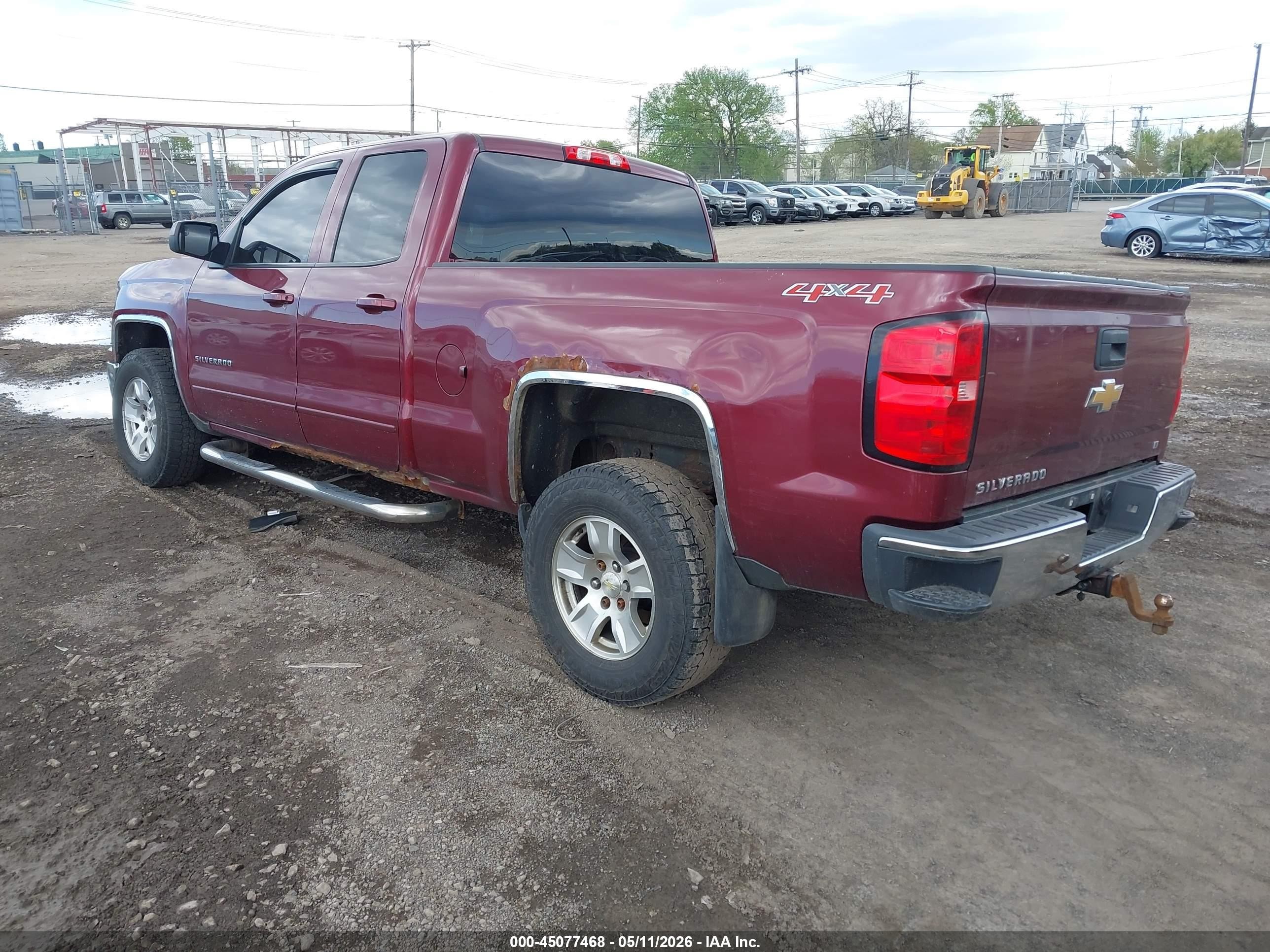 2015 Chevrolet Silverado 1500 1lt Бордовый vin: 1GCVKREC4FZ324631