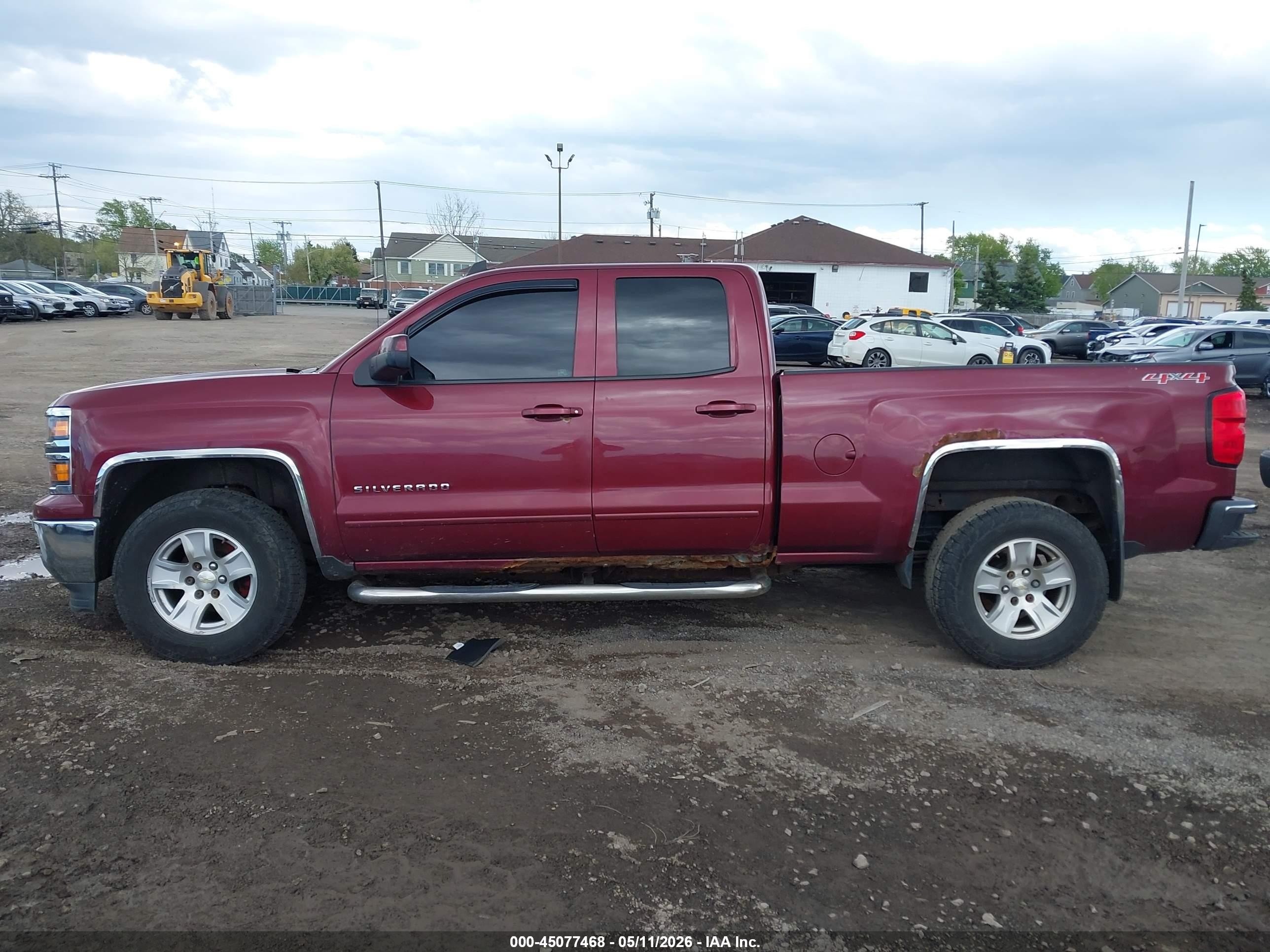2015 Chevrolet Silverado 1500 1lt Бордовый vin: 1GCVKREC4FZ324631