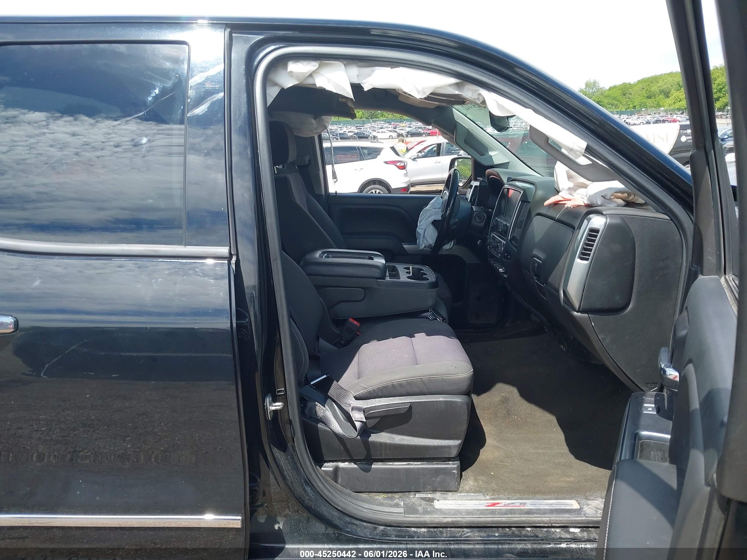 2015 Chevrolet Silverado 1500 2lt Black vin: 1GCVKREC4FZ345690