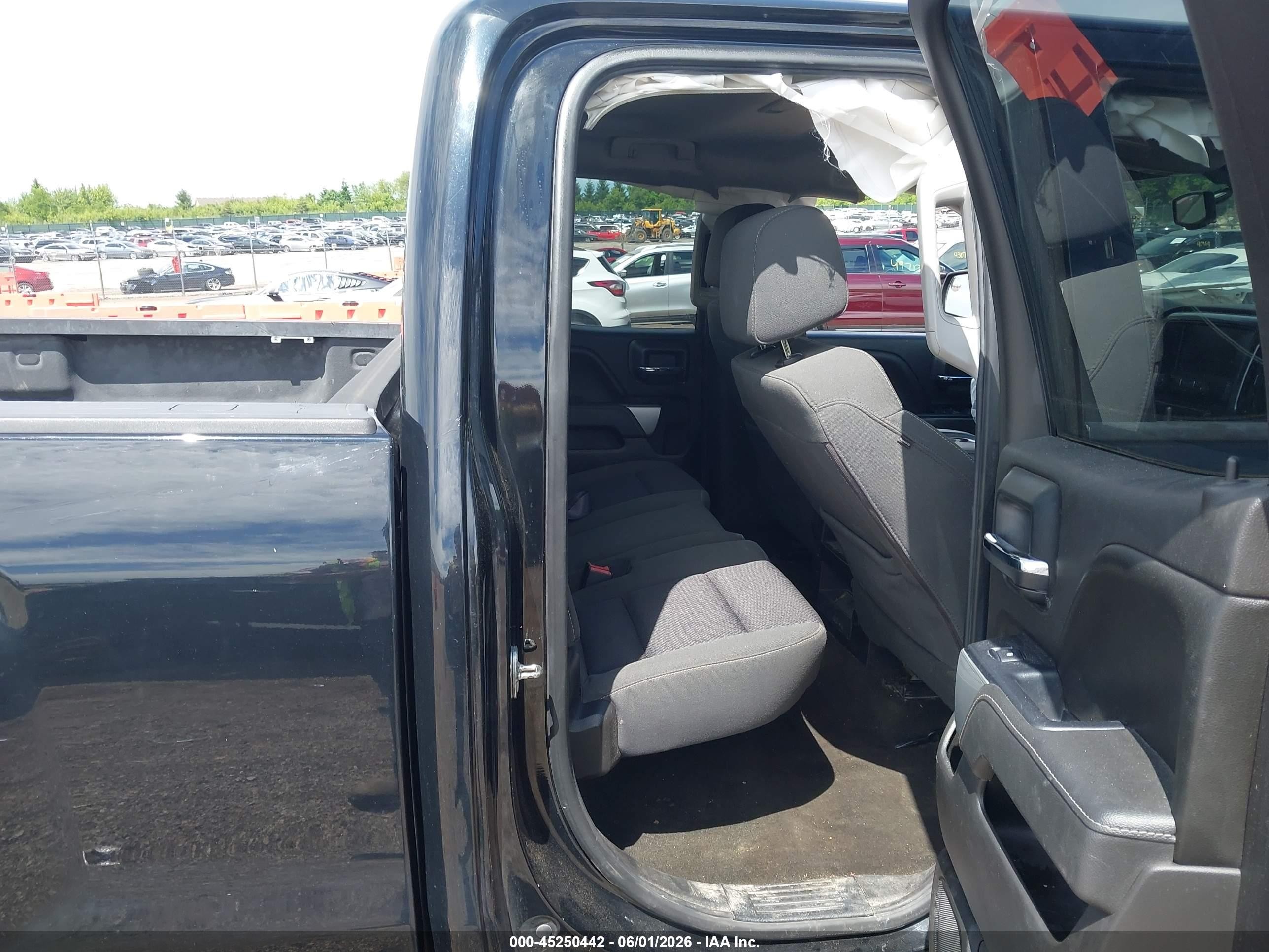2015 Chevrolet Silverado 1500 2lt Black vin: 1GCVKREC4FZ345690