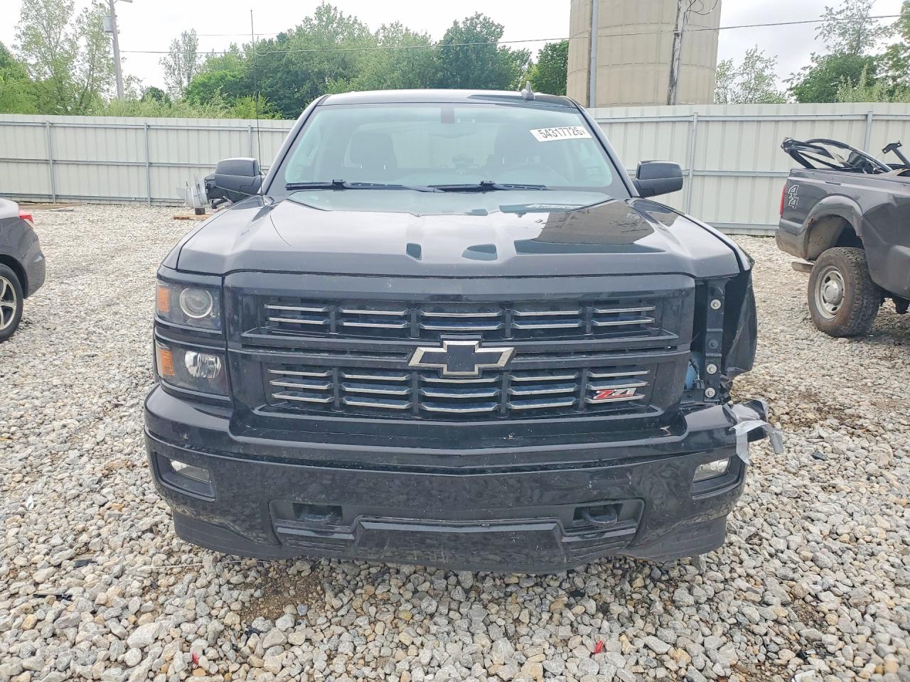 2015 Chevrolet Silverado K1500 Lt Black vin: 1GCVKREC4FZ356818