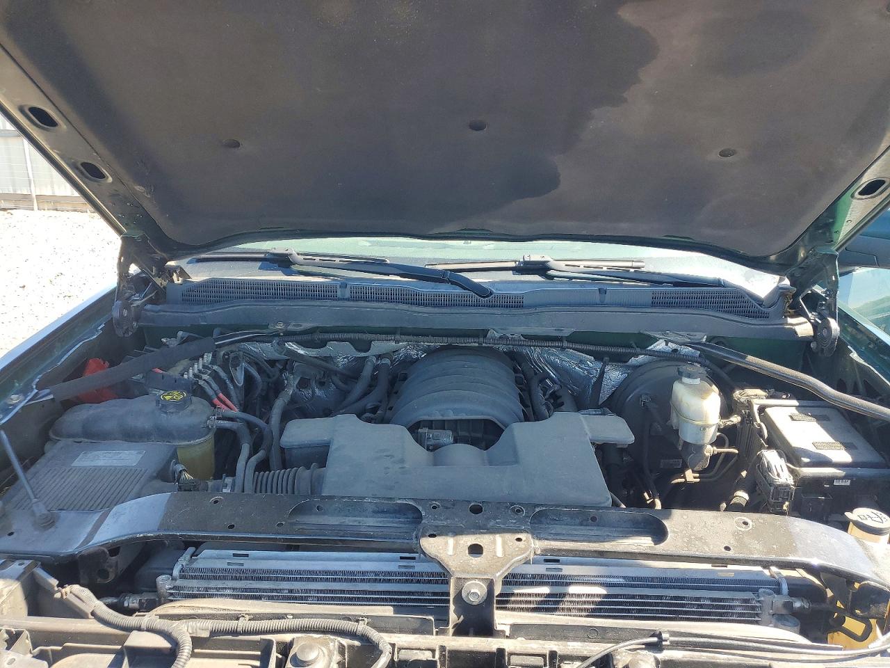 2015 Chevrolet Silverado K1500 Lt Green vin: 1GCVKREC4FZ370413