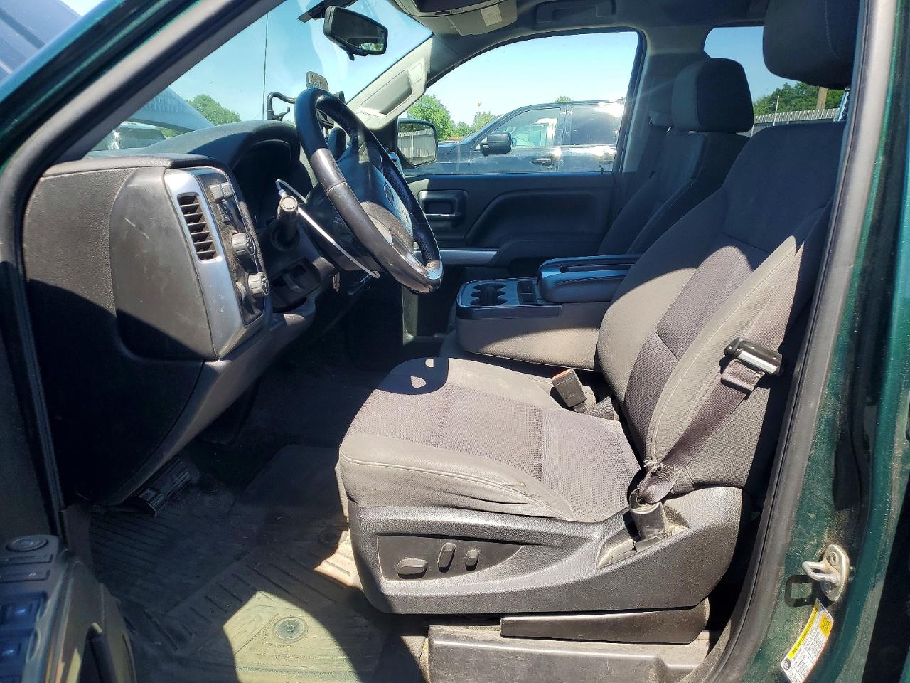 2015 Chevrolet Silverado K1500 Lt Green vin: 1GCVKREC4FZ370413