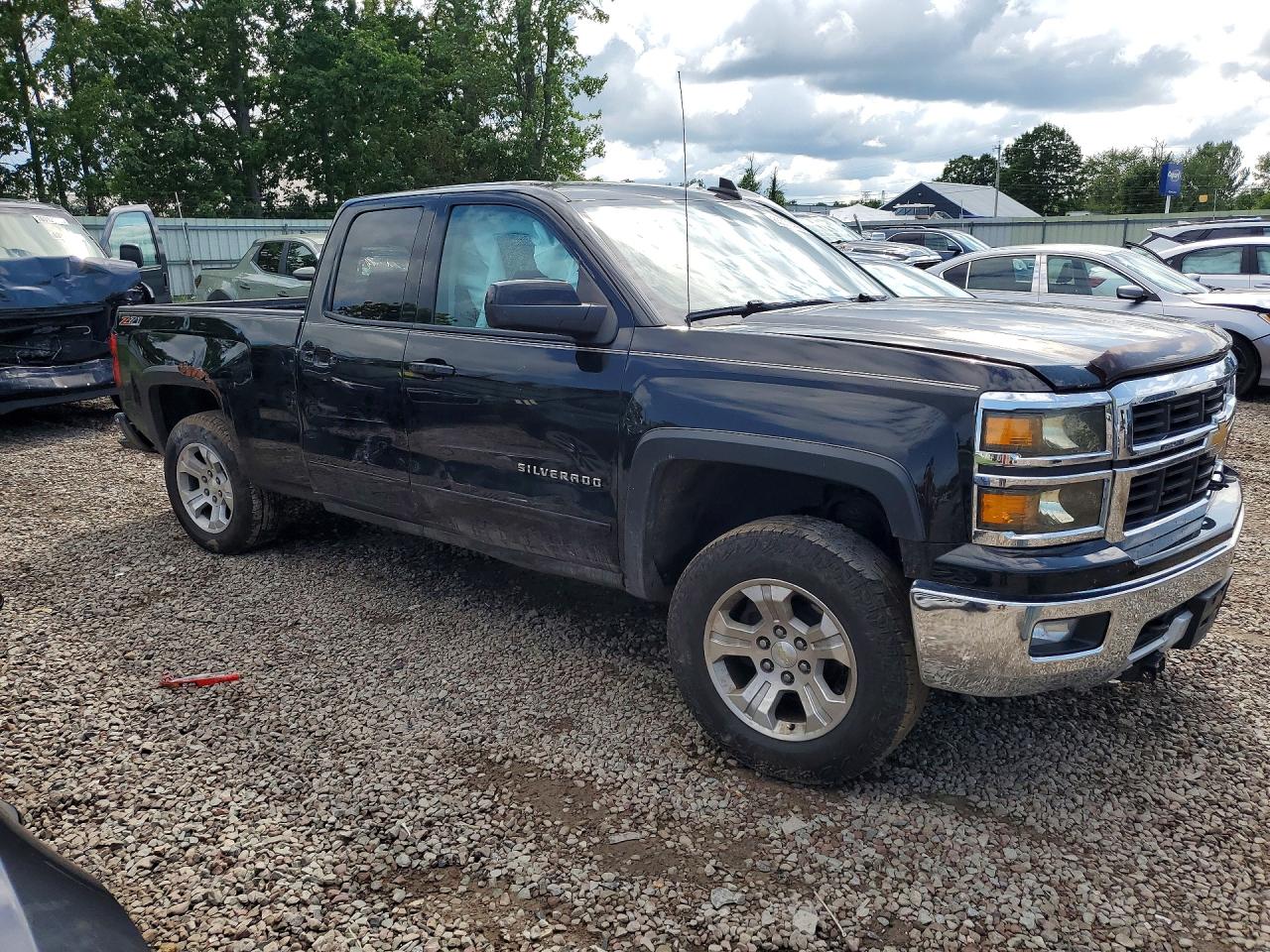 2015 Chevrolet Silverado K1500 Lt Черный vin: 1GCVKREC4FZ379354