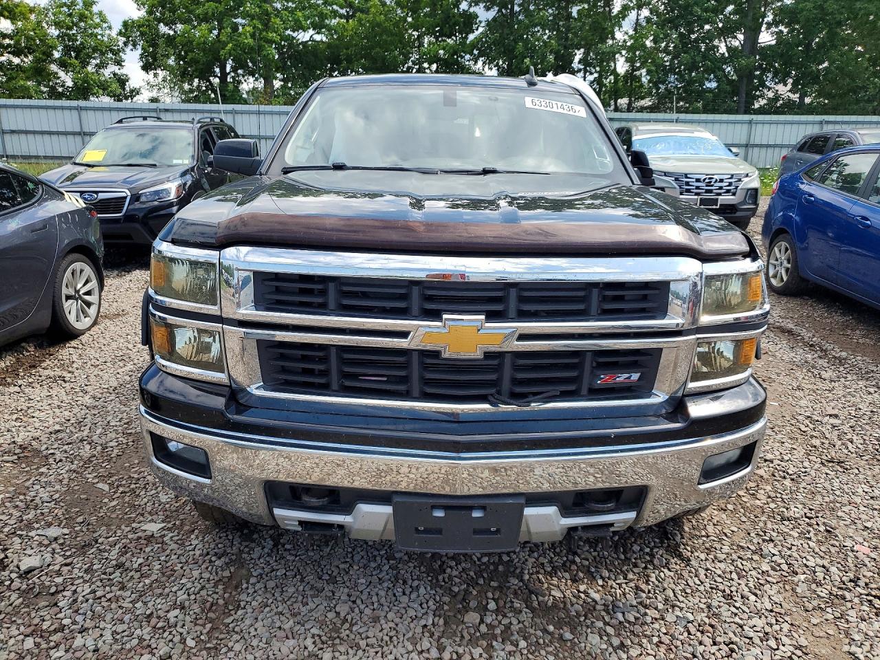 2015 Chevrolet Silverado K1500 Lt Черный vin: 1GCVKREC4FZ379354