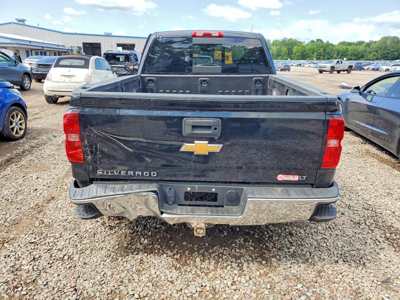 2015 Chevrolet Silverado K1500 Lt Черный vin: 1GCVKREC4FZ379354