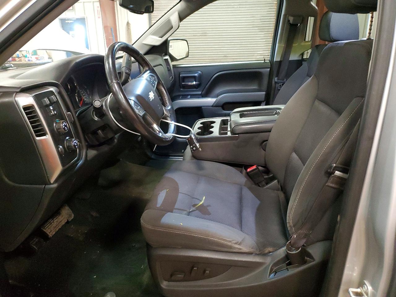 2015 Chevrolet Silverado K1500 Lt Silver vin: 1GCVKREC4FZ444641