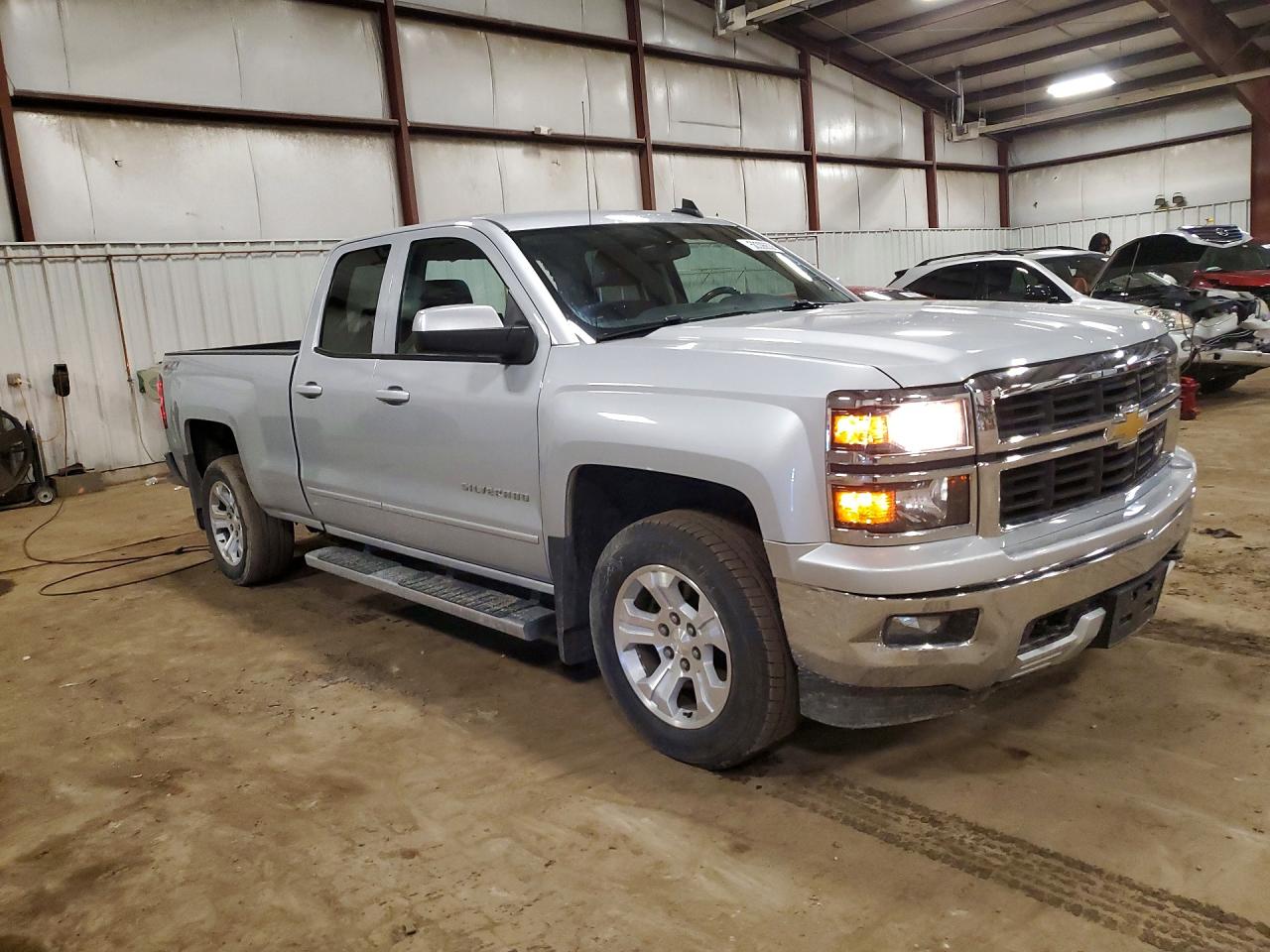 2015 Chevrolet Silverado K1500 Lt Silver vin: 1GCVKREC4FZ444641