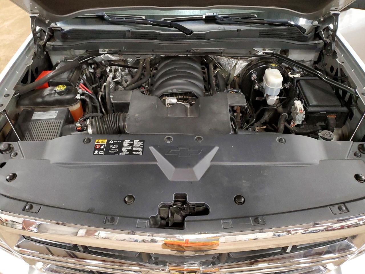 2015 Chevrolet Silverado K1500 Lt Silver vin: 1GCVKREC4FZ444641
