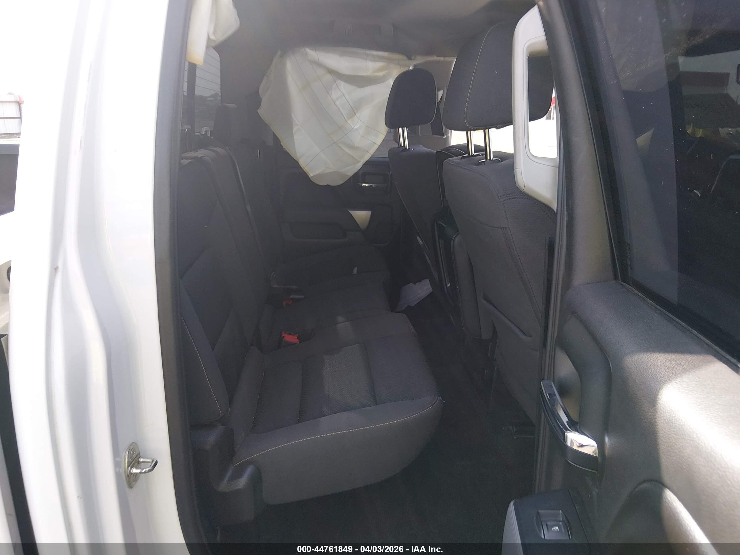 2016 Chevrolet Silverado 1500 2lt White vin: 1GCVKREC4GZ113799