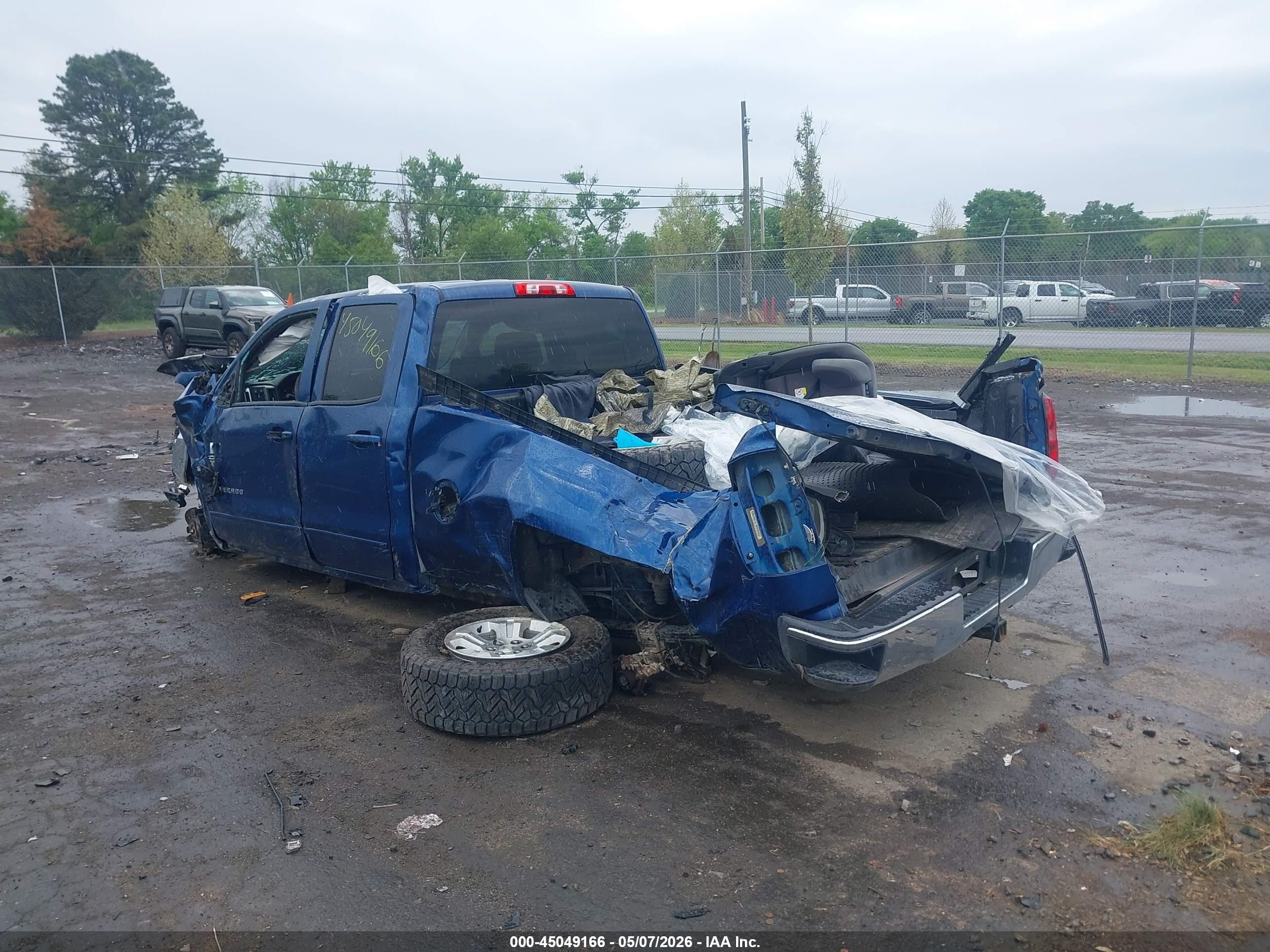 2017 Chevrolet Silverado 1500 1lt Синий vin: 1GCVKREC4HZ136498