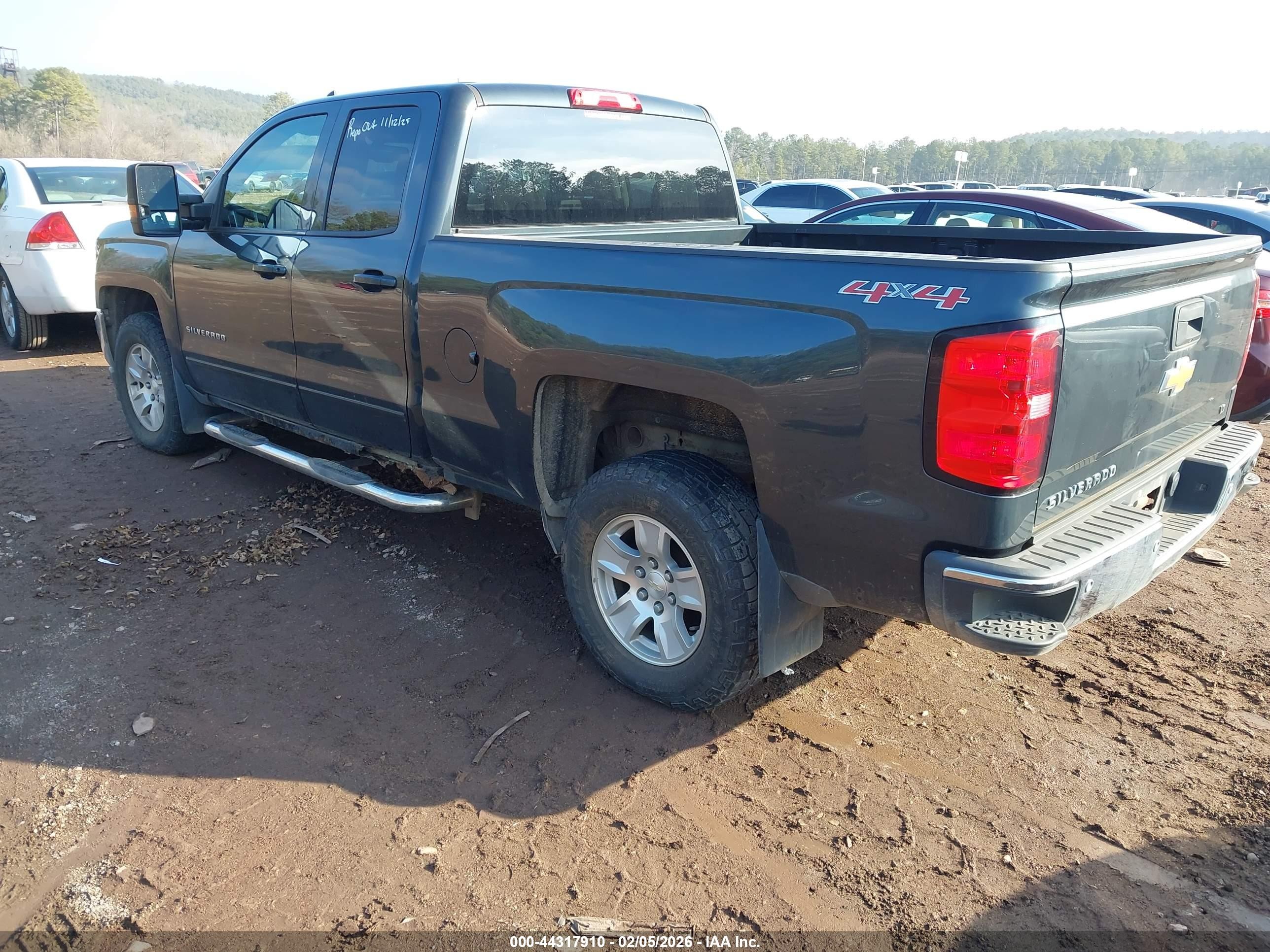 2017 Chevrolet Silverado 1500 1lt Gray vin: 1GCVKREC4HZ343120