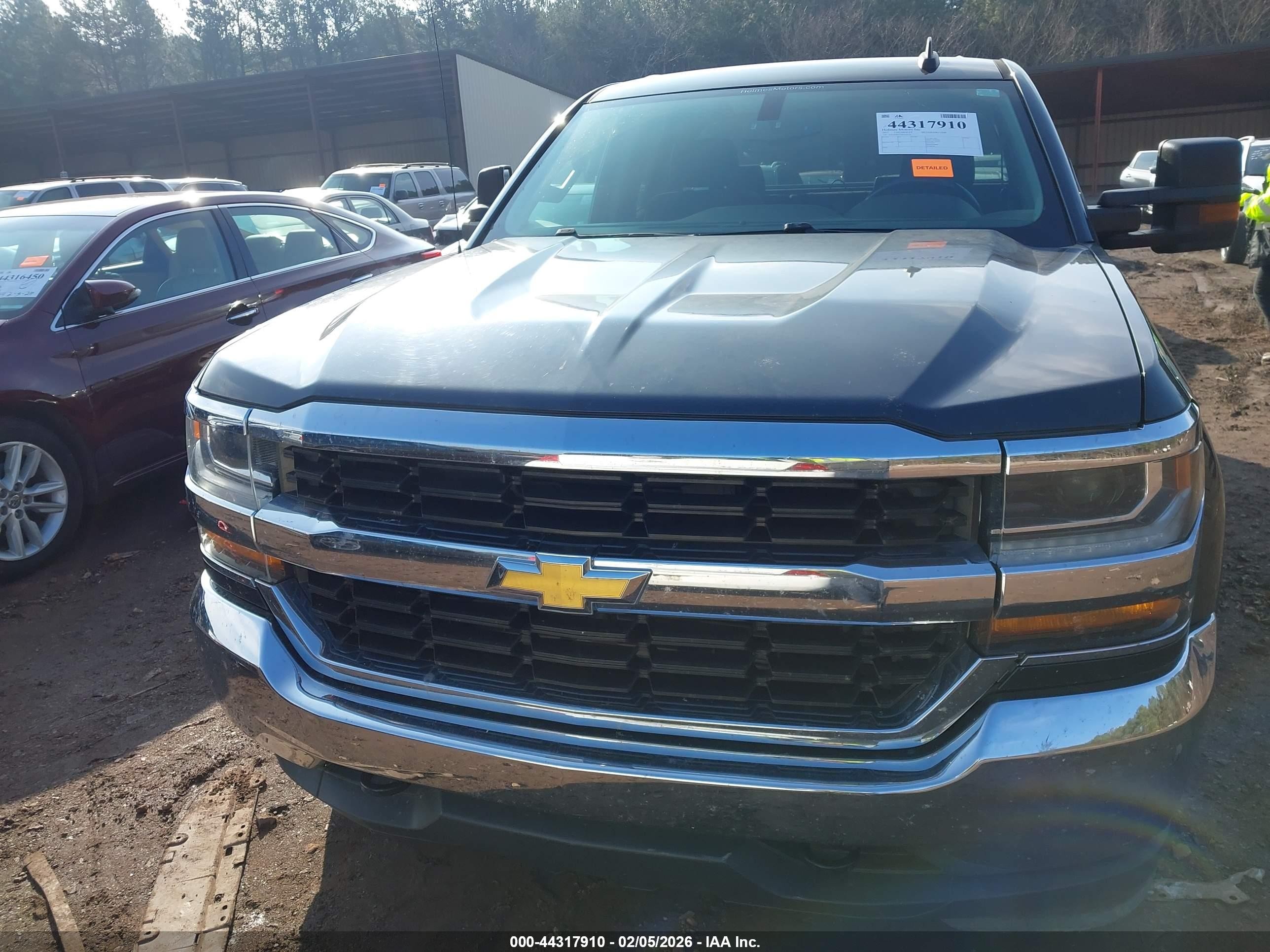 2017 Chevrolet Silverado 1500 1lt Gray vin: 1GCVKREC4HZ343120