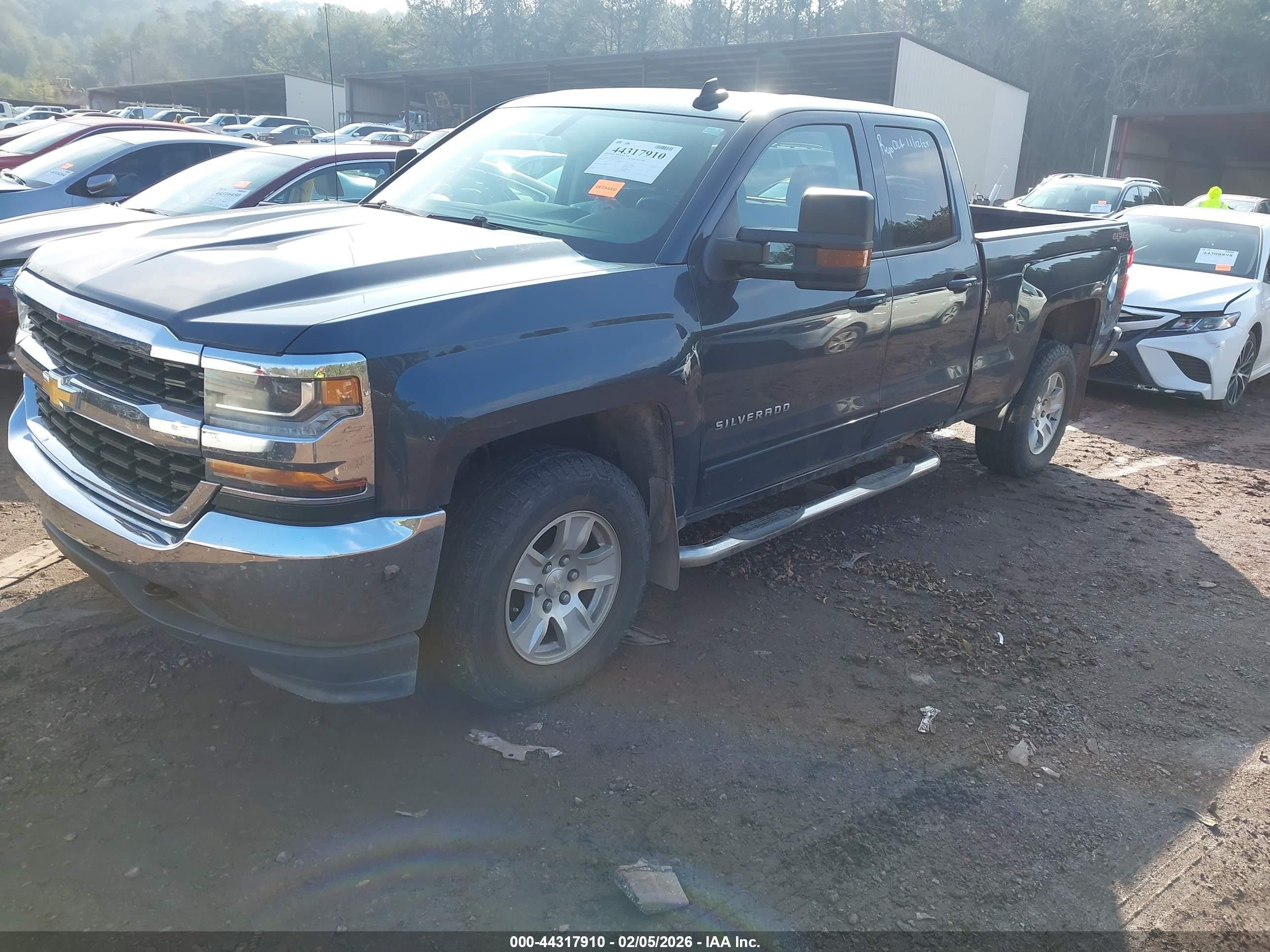 2017 Chevrolet Silverado 1500 1lt Gray vin: 1GCVKREC4HZ343120