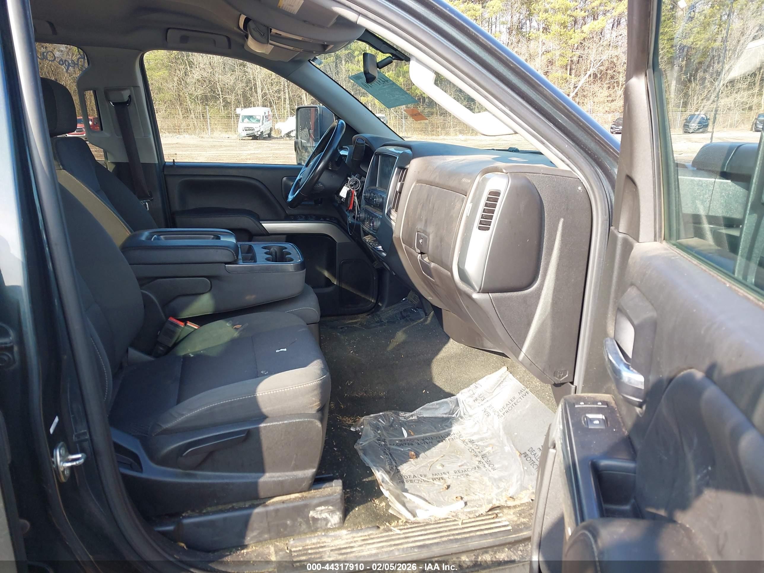 2017 Chevrolet Silverado 1500 1lt Gray vin: 1GCVKREC4HZ343120