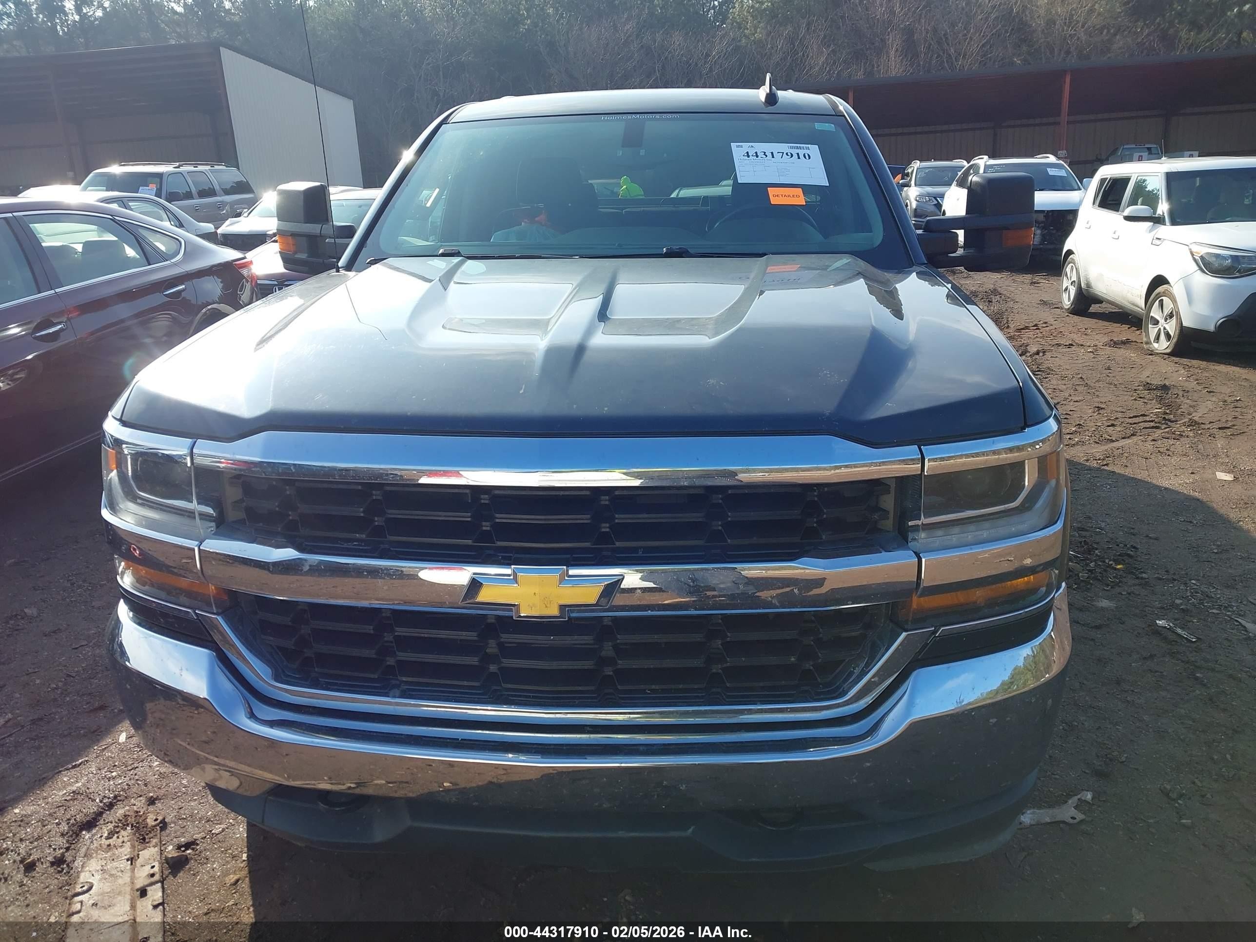 2017 Chevrolet Silverado 1500 1lt Gray vin: 1GCVKREC4HZ343120