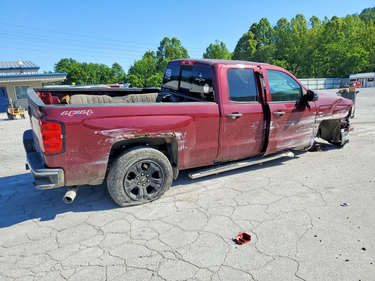 2014 Chevrolet Silverado K1500 Lt Maroon vin: 1GCVKREC5EZ141074