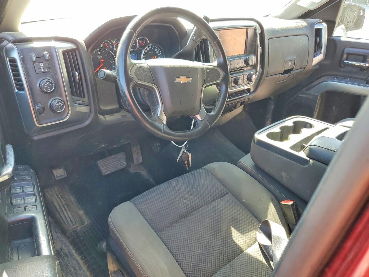 2014 Chevrolet Silverado K1500 Lt Maroon vin: 1GCVKREC5EZ141074