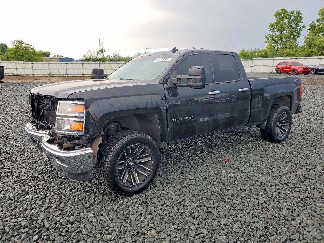 2014 Chevrolet Silverado K1500 Lt Black vin: 1GCVKREC5EZ156934