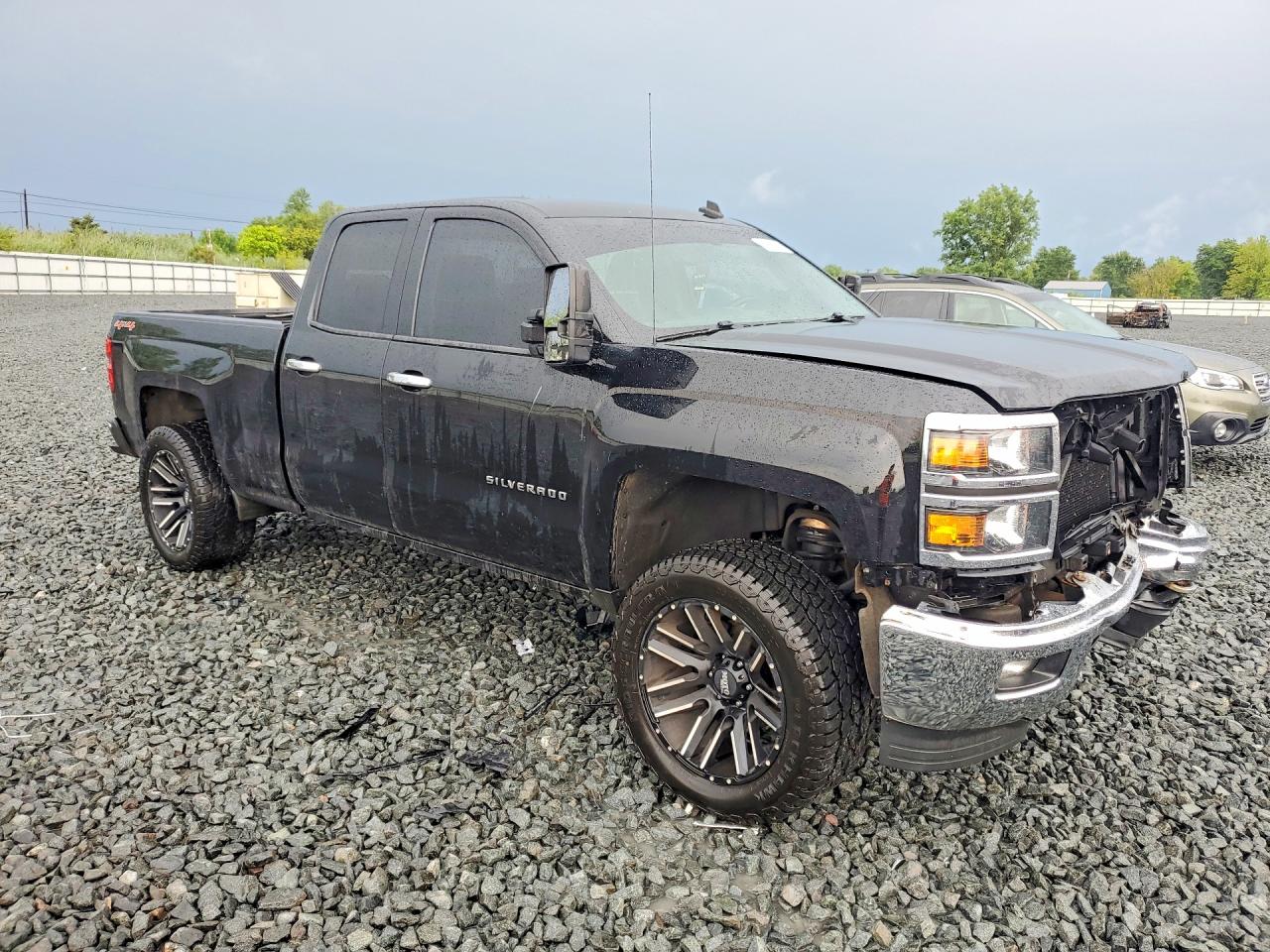 2014 Chevrolet Silverado K1500 Lt Black vin: 1GCVKREC5EZ156934