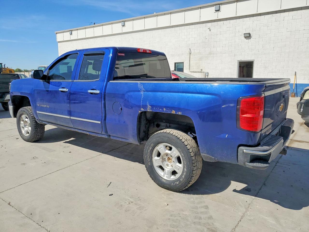 2014 Chevrolet Silverado K1500 Lt Blue vin: 1GCVKREC5EZ194843