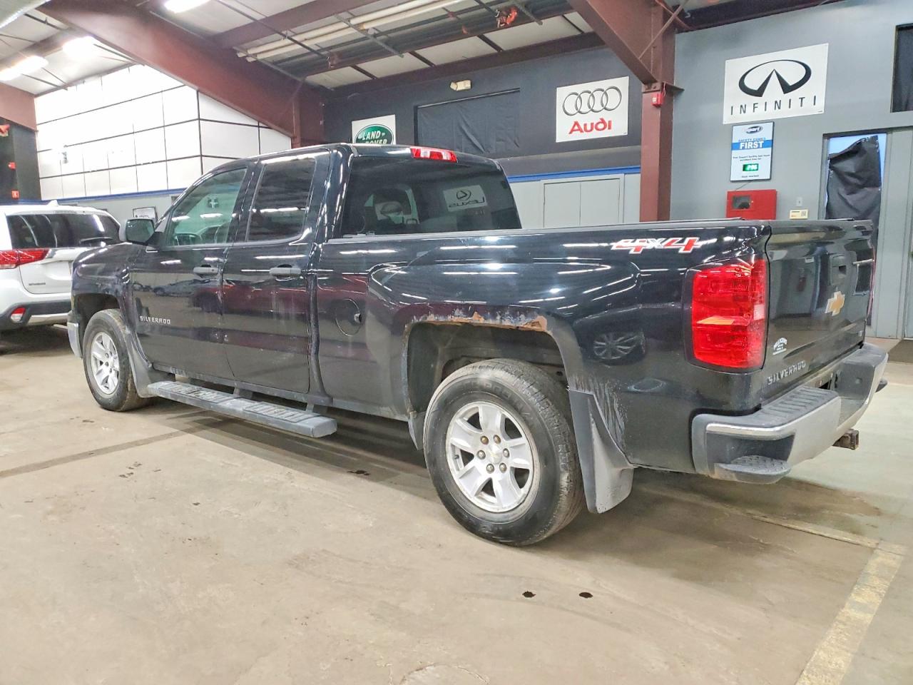 2014 Chevrolet Silverado K1500 Lt Black vin: 1GCVKREC5EZ216050