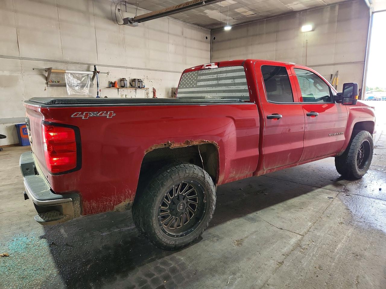 2014 Chevrolet Silverado K1500 Lt Red vin: 1GCVKREC5EZ289709