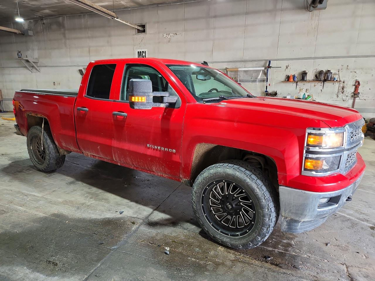 2014 Chevrolet Silverado K1500 Lt Red vin: 1GCVKREC5EZ289709