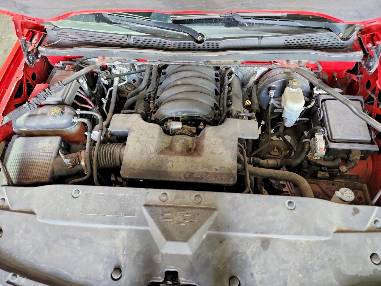 2014 Chevrolet Silverado K1500 Lt Red vin: 1GCVKREC5EZ289709