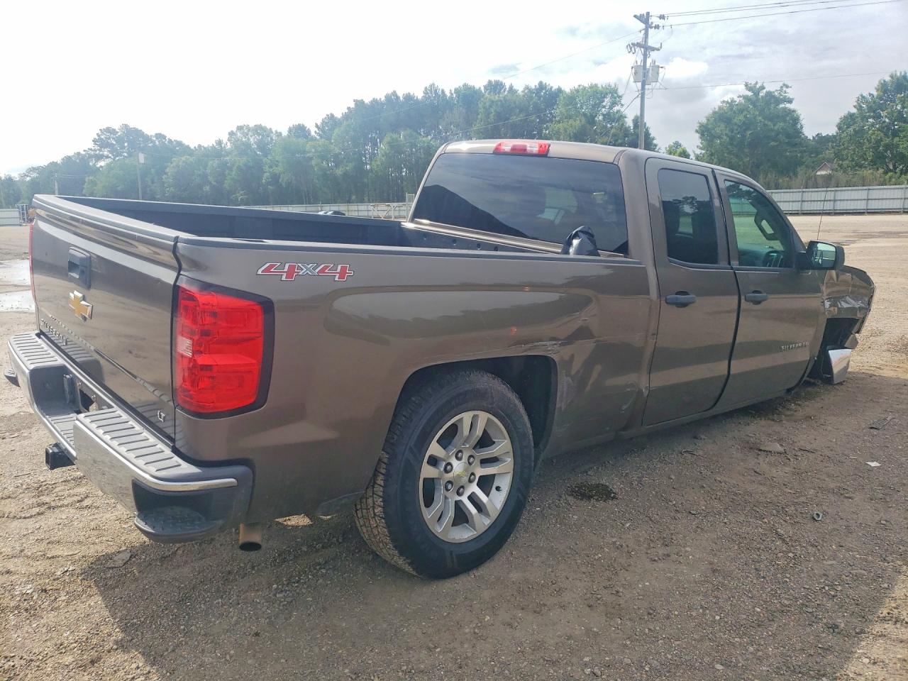 2014 Chevrolet Silverado K1500 Lt Brown vin: 1GCVKREC5EZ306654