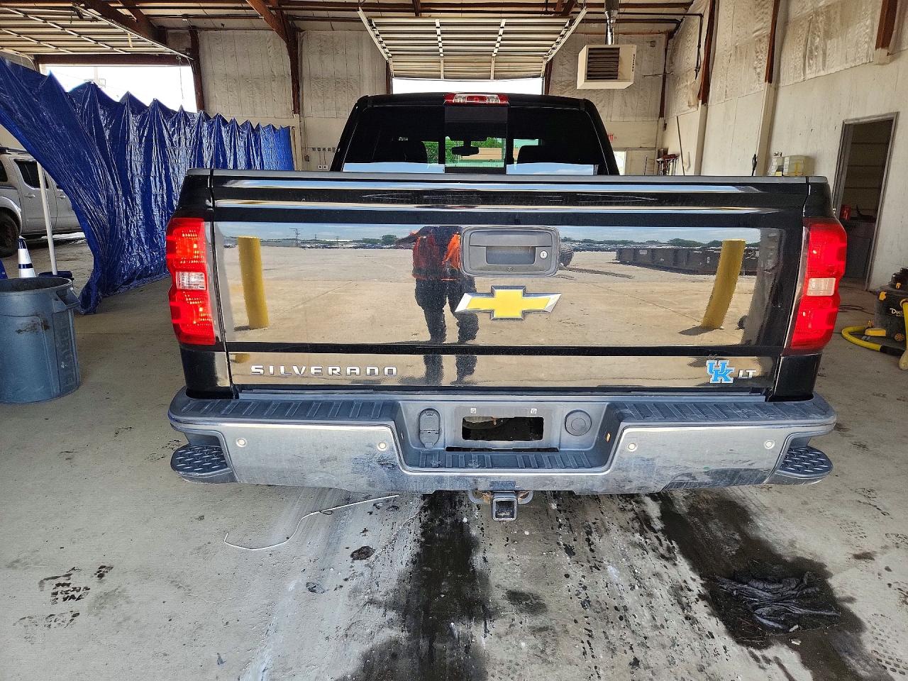 2014 Chevrolet Silverado K1500 Lt Black vin: 1GCVKREC5EZ338925