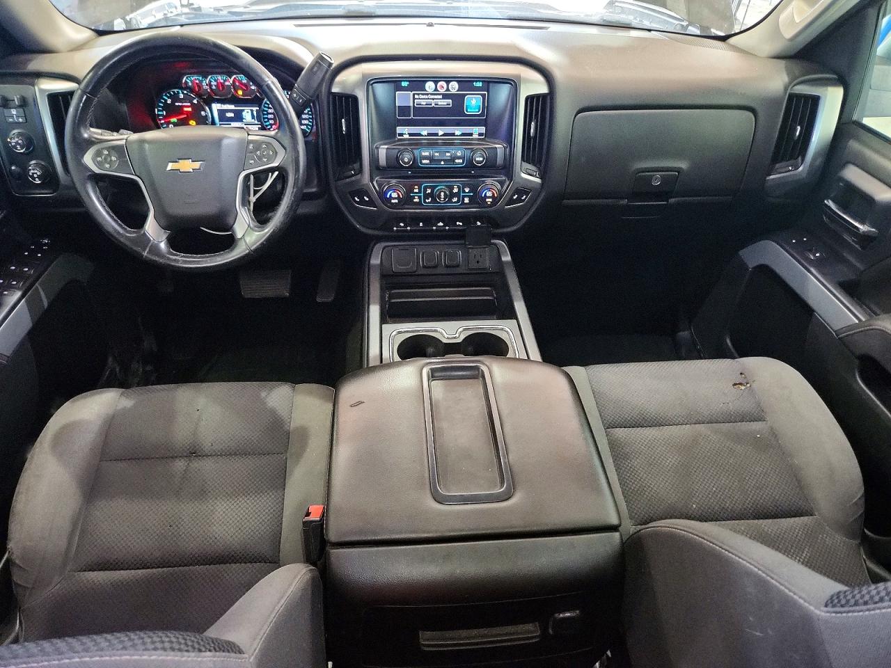2014 Chevrolet Silverado K1500 Lt Black vin: 1GCVKREC5EZ338925