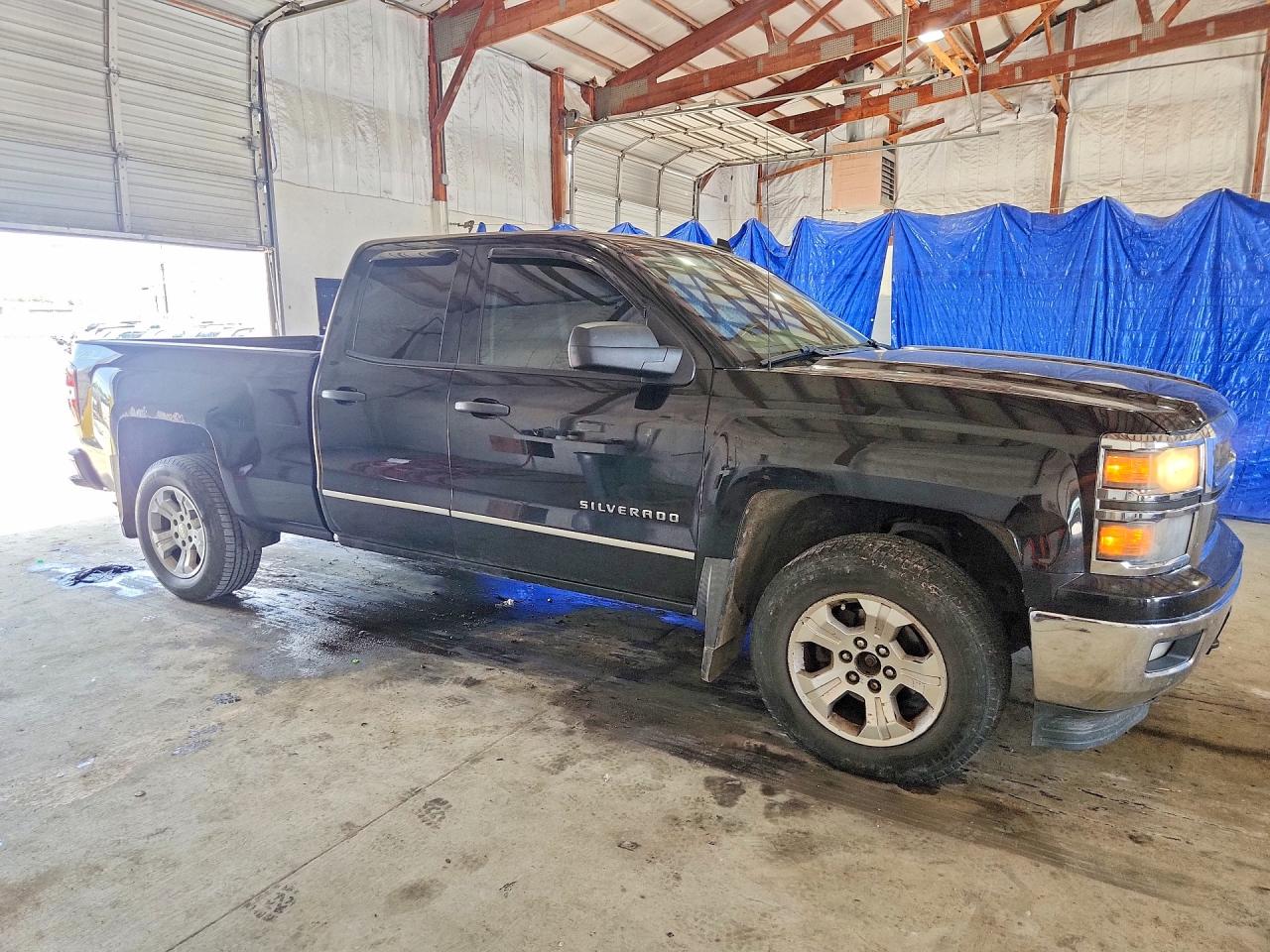2014 Chevrolet Silverado K1500 Lt Black vin: 1GCVKREC5EZ338925