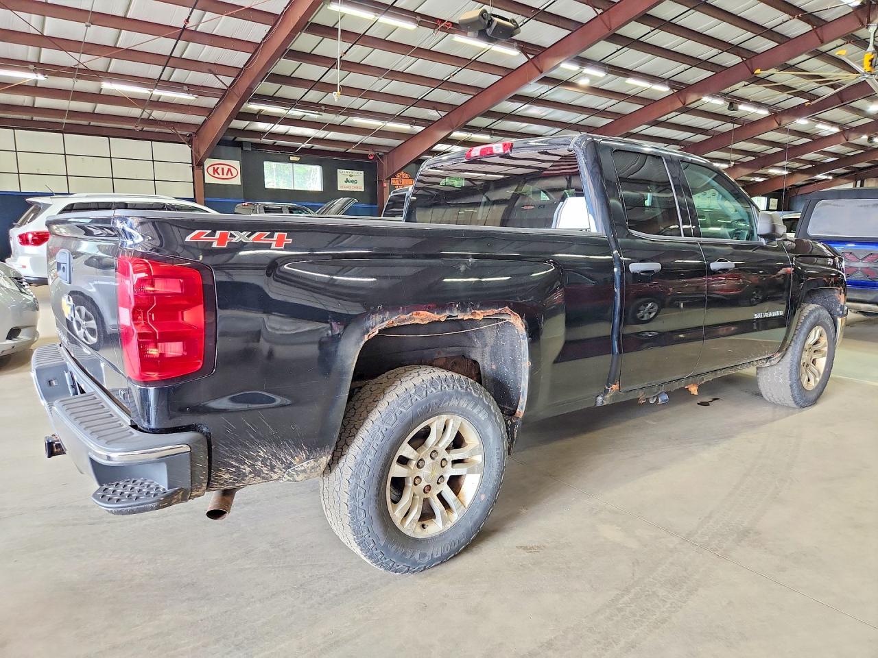2014 Chevrolet Silverado K1500 Lt Black vin: 1GCVKREC5EZ343672