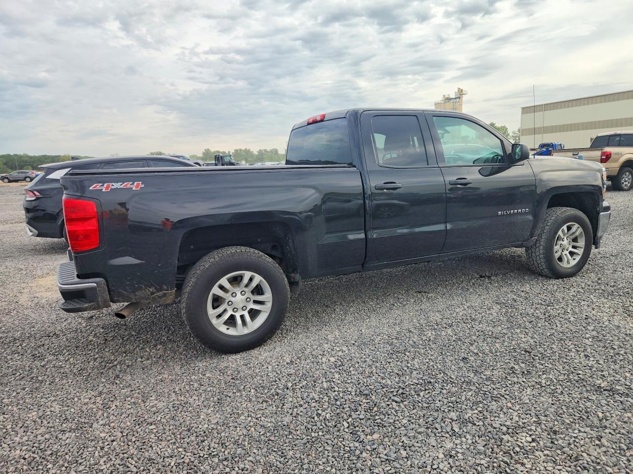 2014 Chevrolet Silverado K1500 Lt Black vin: 1GCVKREC5EZ373108