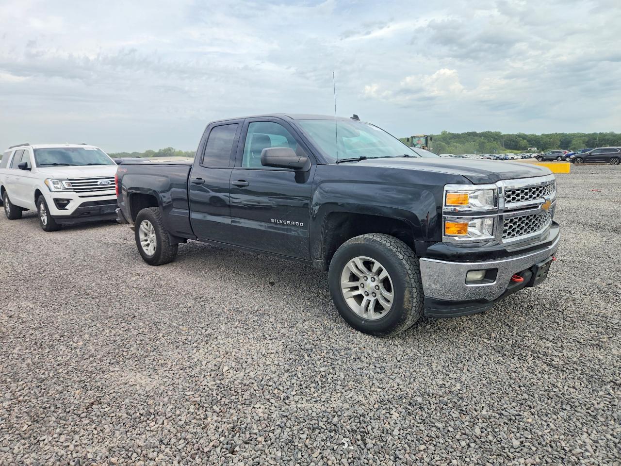2014 Chevrolet Silverado K1500 Lt Black vin: 1GCVKREC5EZ373108