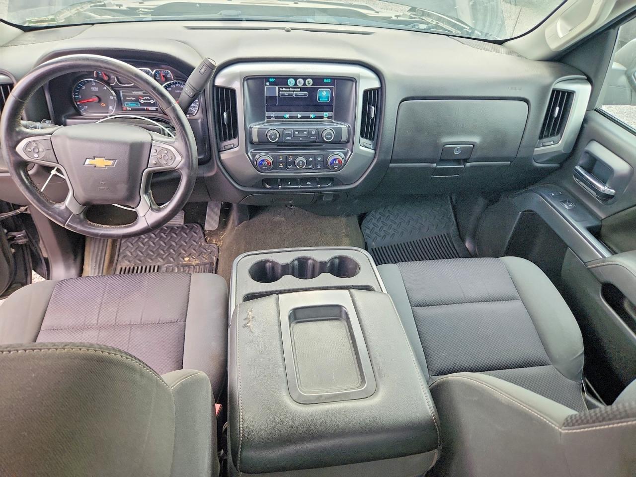2014 Chevrolet Silverado K1500 Lt Black vin: 1GCVKREC5EZ373108