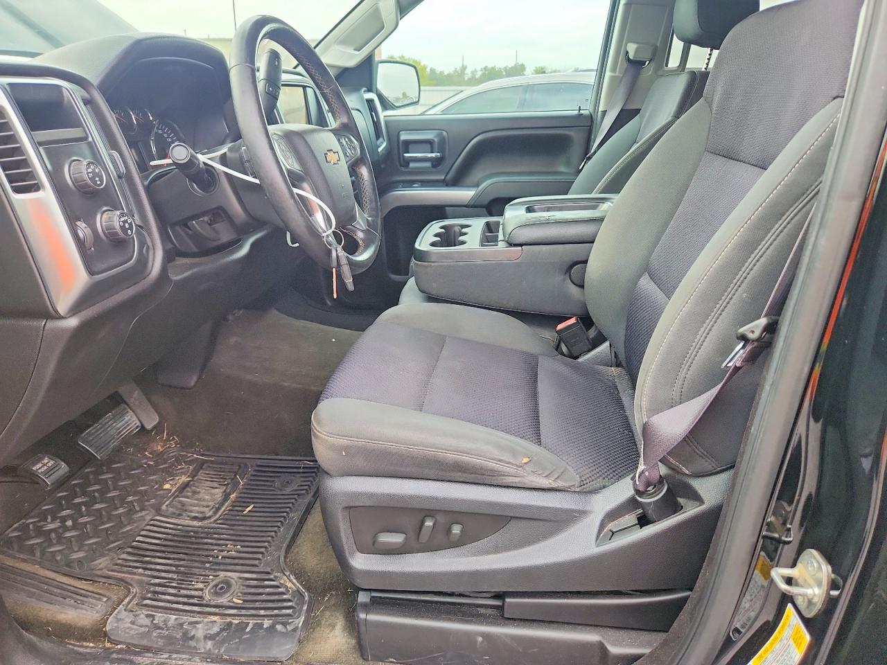 2014 Chevrolet Silverado K1500 Lt Black vin: 1GCVKREC5EZ373108